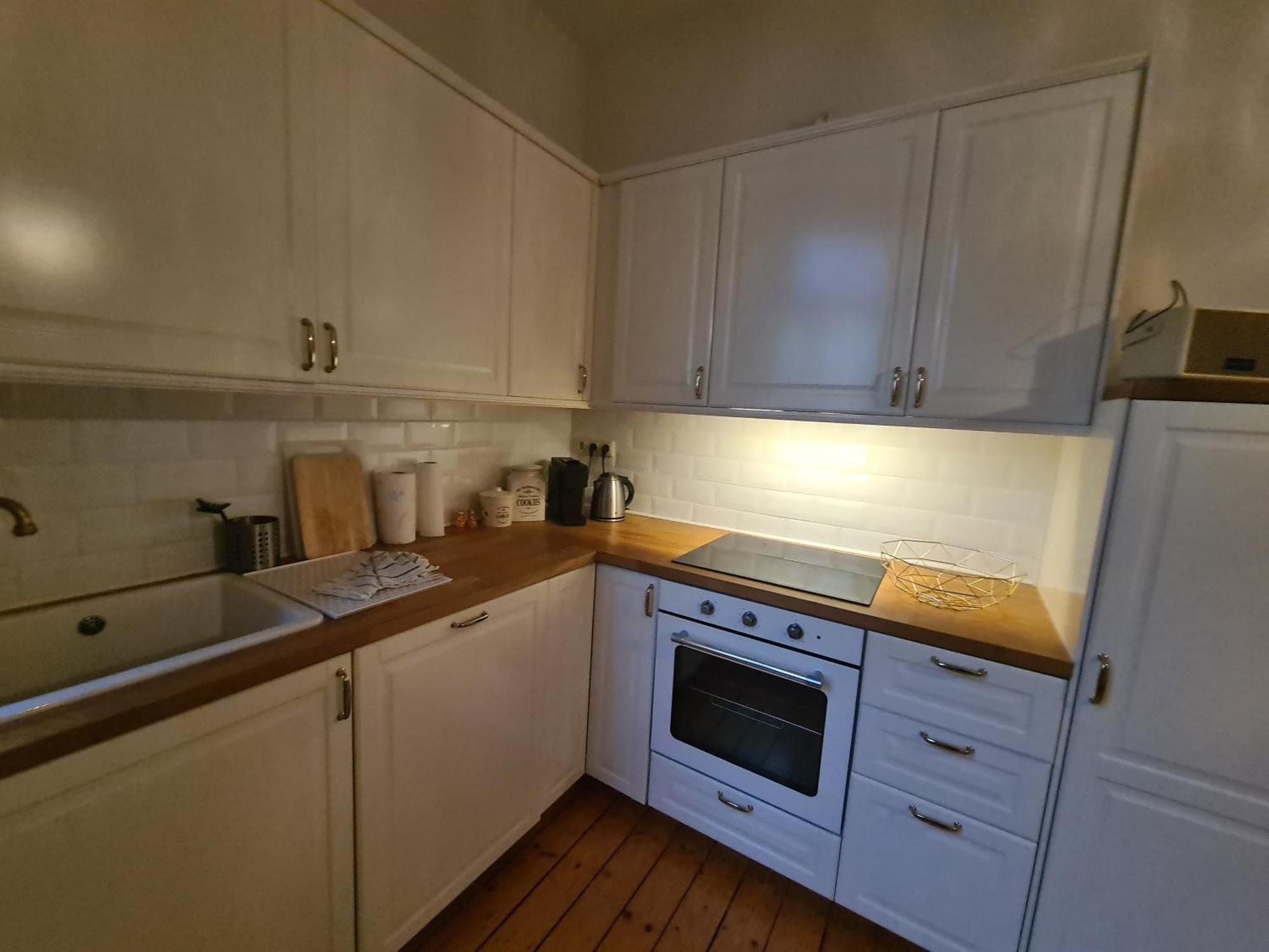 Apartment Away From Stylish Netflix Kitchen Wiesbaden